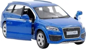 1: 36 for Q7 Off-Road Bike Alloy Car Model(Blue)