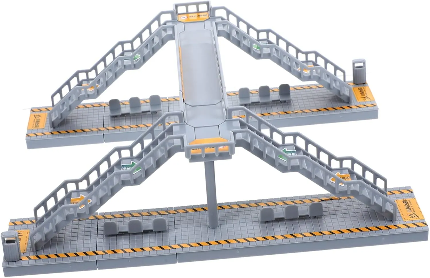 1 Set Footbridge Model for Sand Table Decoration DIY Ornament for Miniature Scenes for Model Enthusiasts and Collectors Safe and Reliable Material