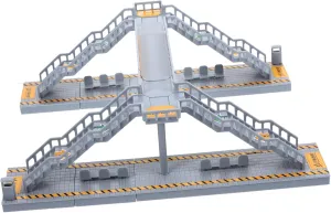 1 Set Footbridge Model for Sand Table Decoration DIY Ornament for Miniature Scenes for Model Enthusiasts and Collectors Safe and Reliable Material
