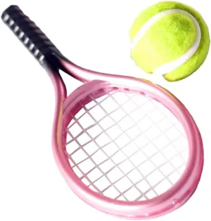 1 Set Tennis Racket Tennis Sports Miniatures Mini Decor Mini Rackets Plastic Tennis Models Miniature Tennis Set Tennis Rackets and Ball Model Mini Tennis Ball Mini Ball