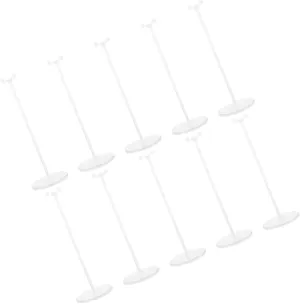10 Pcs Dolls Display Rack with Adjustable Waist Clip Elegant Support Stand Figures and Dolls for Organizing and Showcasing Collectibles