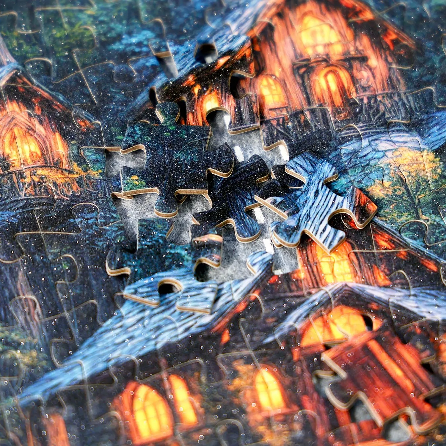 1000 Piece Mushroom Puzzles for Adults - challenging Collectible Designs for Wall Decor, Family Bonding and Mindfuiness Fantasy