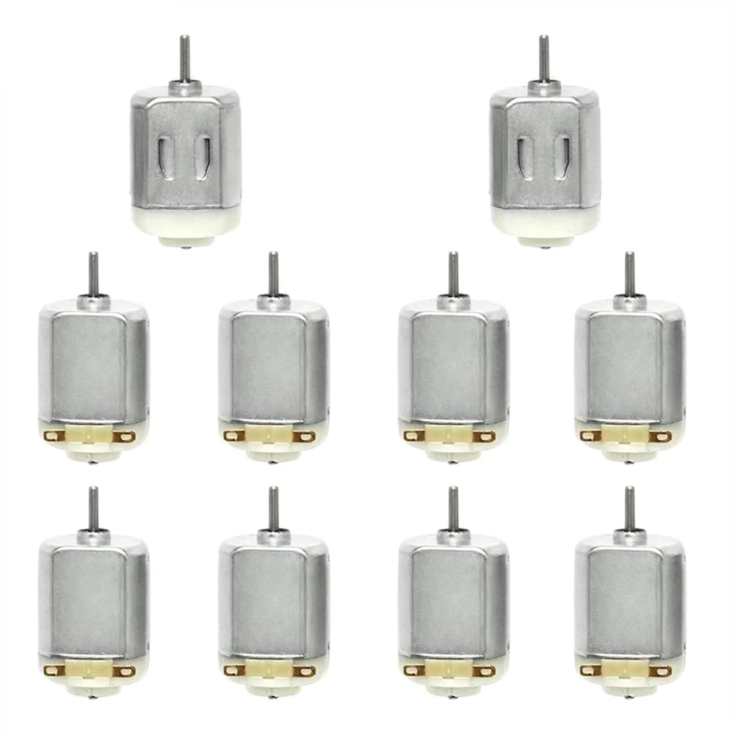 10PCS 3V 0.2A 12000RPM R130 Mini Micro DC Motor for DIY Toys Hobbies Smart Car