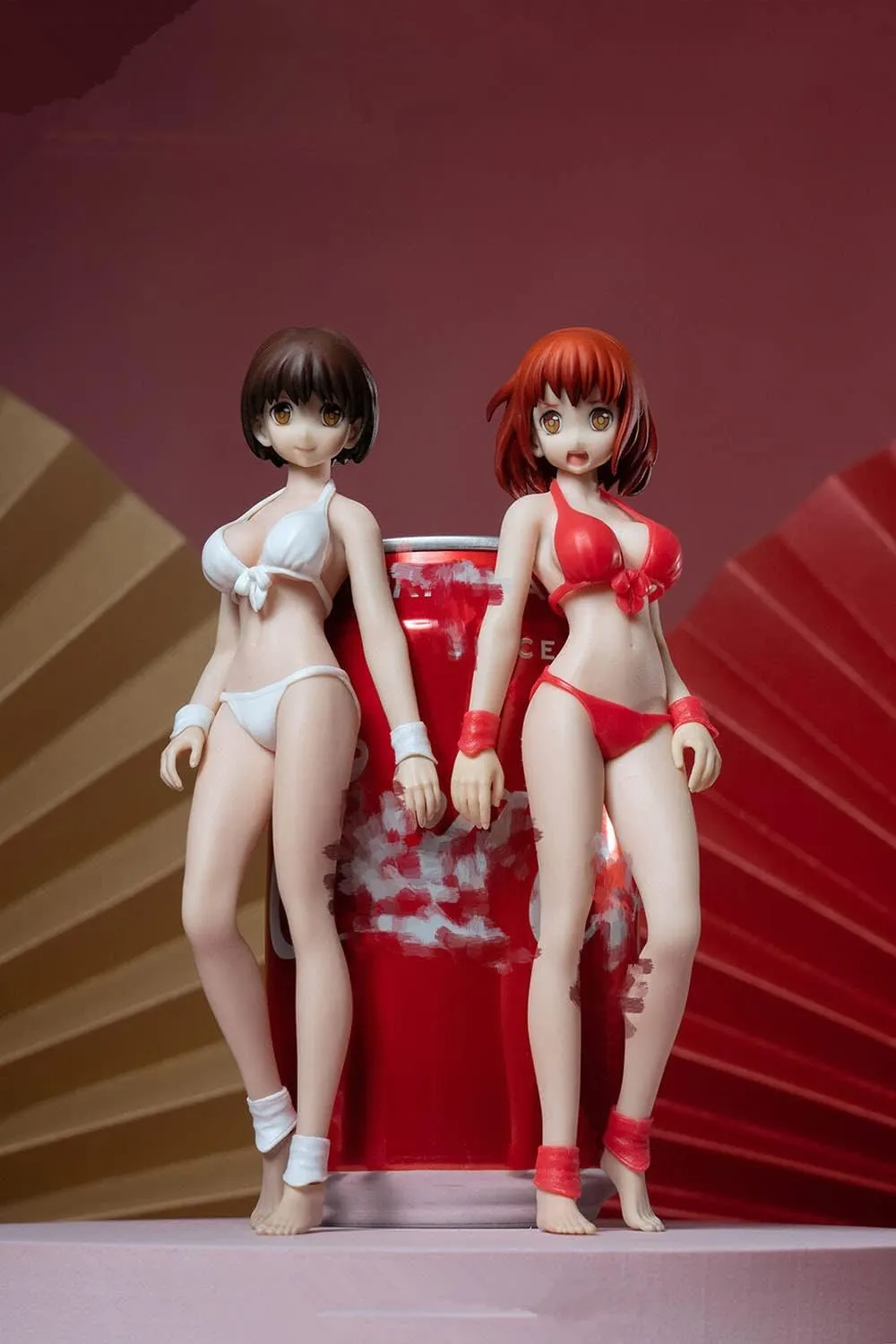 1/12 Scale Female Action Figure, 6 inch Anime Girl Super-Flexible Pale Skin Large Bust Seamless Body Doll Collection (T02B Pale Skin)