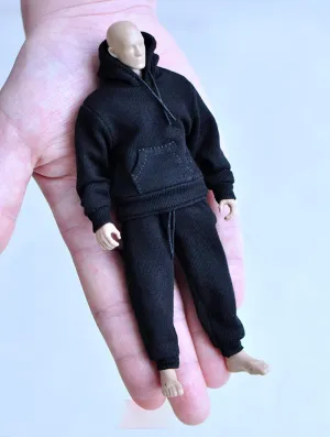 1/12 Scale Muscular Male Body Half-Wrapped Rubber Stainless Steel Joint Body Flexible Asian Skin No Neck Body for 6 Inches Action Figure Collection Gift