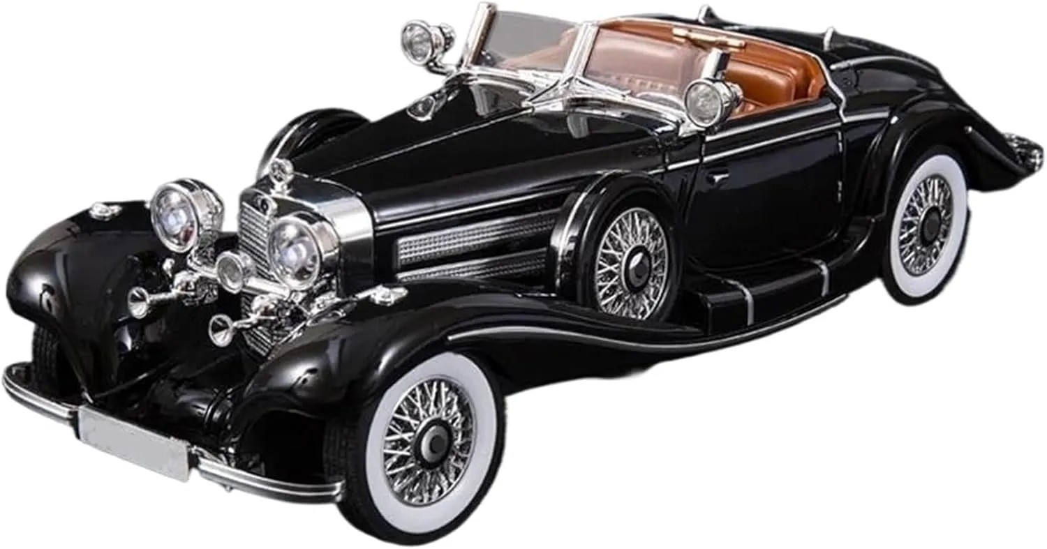 1:18 for 500K Retro Alloy Car Model(Black)