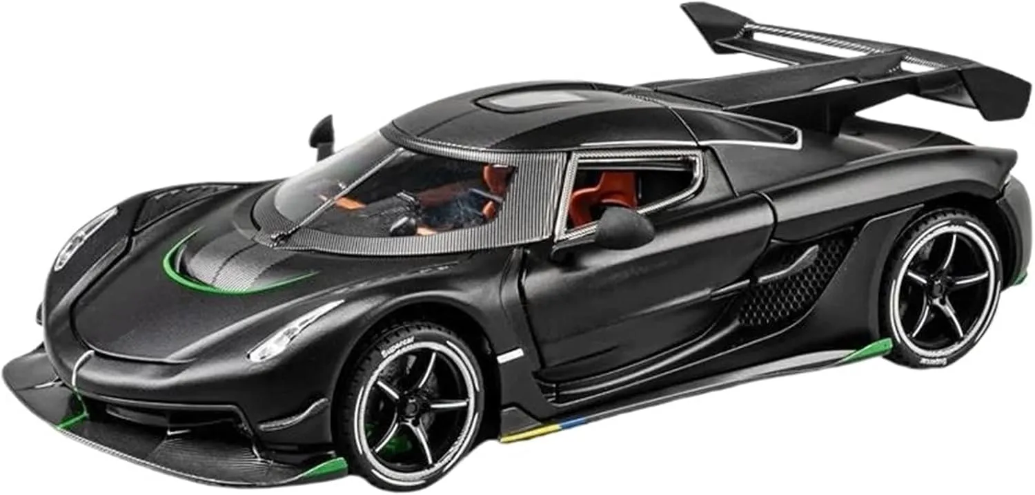 1:24 for Jesco Alloy Sports Car Model(Black)