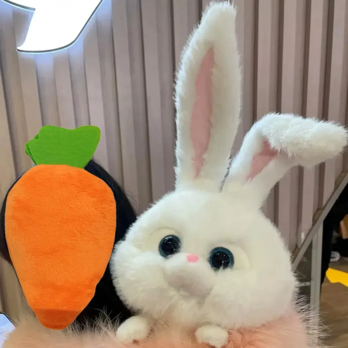 12inch Secret Life Pets Exceed Cute Snowball Rabbit Boss Plush Doll (30cm Snowball Rabbit Boss)