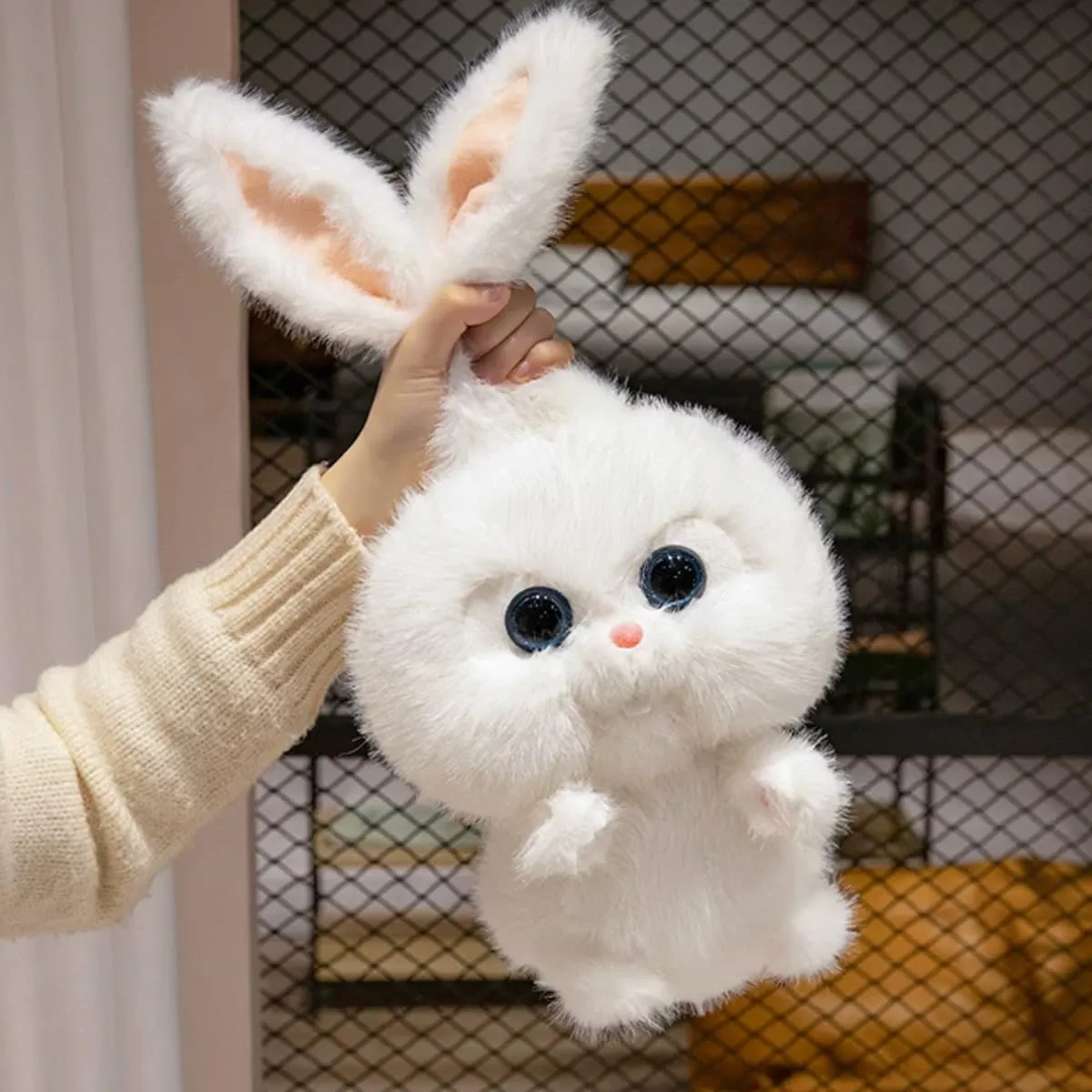 12inch Secret Life Pets Exceed Cute Snowball Rabbit Boss Plush Doll (30cm Snowball Rabbit Boss)