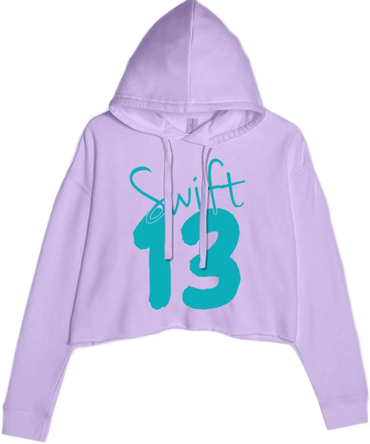 13 Swift 13 Lucky Number Era TTPD Cropped Fleece Hoodie, Soft & Cozy, Trendy Fit