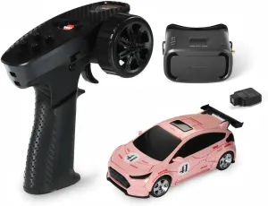 1:43 Scale 2.4GHz High-Speed FPV Camera Mini Remote Control Car, 4WD Supports Dual Modes Between Racing and Drifting, Drifting Racing Car with LED Ambient Lights