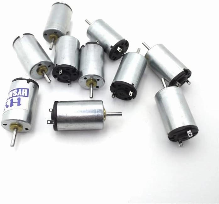14pcs 1220 High Speed Motor DC 1.5V- 3V 9500rpm Low Noise Mini Metal Moter Reverse DC3V For DIY Fan Car Toy Smart Model Engine