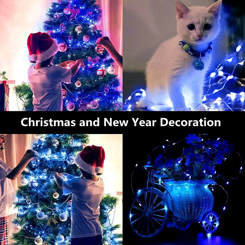 1/5/10Pcs Fairy Lights String Button Battery Light Home Decor Living Bedroom Garden Christmas Wedding New Year Ornament Garland