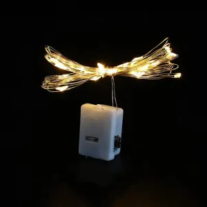 1/5/10Pcs Fairy Lights String Button Battery Light Home Decor Living Bedroom Garden Christmas Wedding New Year Ornament Garland