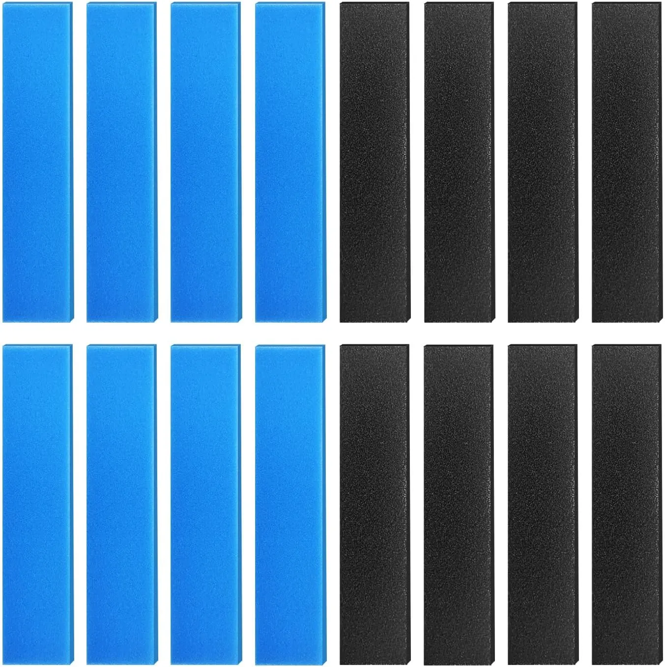 16 Pcs Mini Split Air Filter Compatible with Mitsubishi Electric MAC-2300FT-E, MAC-3000FT-E, 8.3" Replacement, No Frame