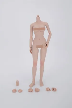 1/6 Scale Female Seamless Arm Leg Body 12'' Soldier Suntan Big Bust Action Figure Super Flexible Body