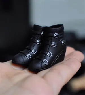 1/6 Scale Female Soldier Model Figure Doll Boots G87A for 12" Movable Doll Action Figure，Flexible Seamless Doll Miniatures Accessories Doll