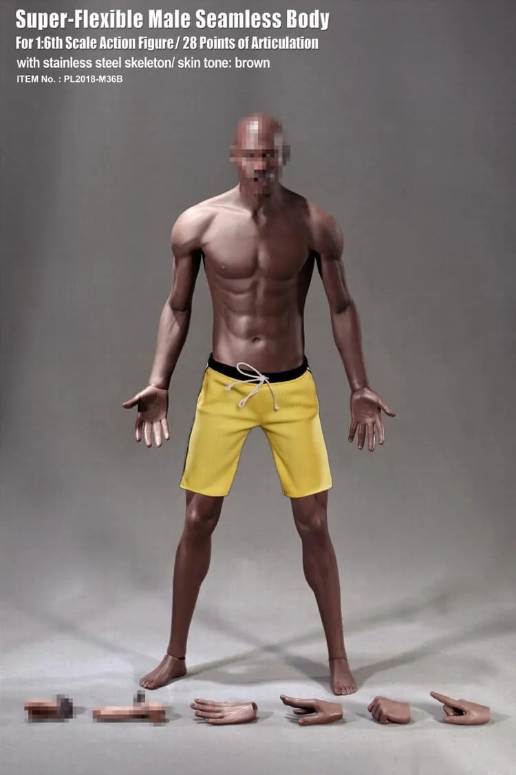 1/6 Scale TBLeague Male Seamless Body, Sports Action Figure, M36B