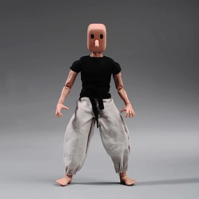1/12 Scale Male Action Figure 6inch Super Flexible Strong Muscular Figure Body Miniature Action Figure Doll NT-02W with Clothes