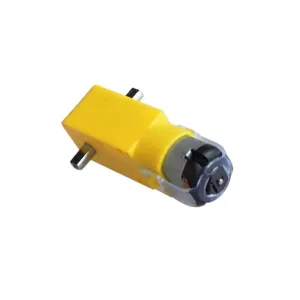 1PCS Tt Motor Dc 3V-6V Micro Mini Dual Shaft Metal Gear Gearbox, for DIY Kit Smart Car/Robot New 2025 High Reliable Electronic Component, Precision, Stable Performance