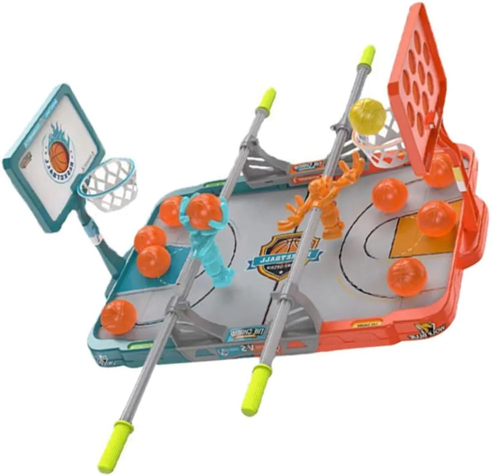 1Set Interactive Basketball Game for Desktop Sports Activity with Balls for Family Fun and Skill Development for Boys and Ages