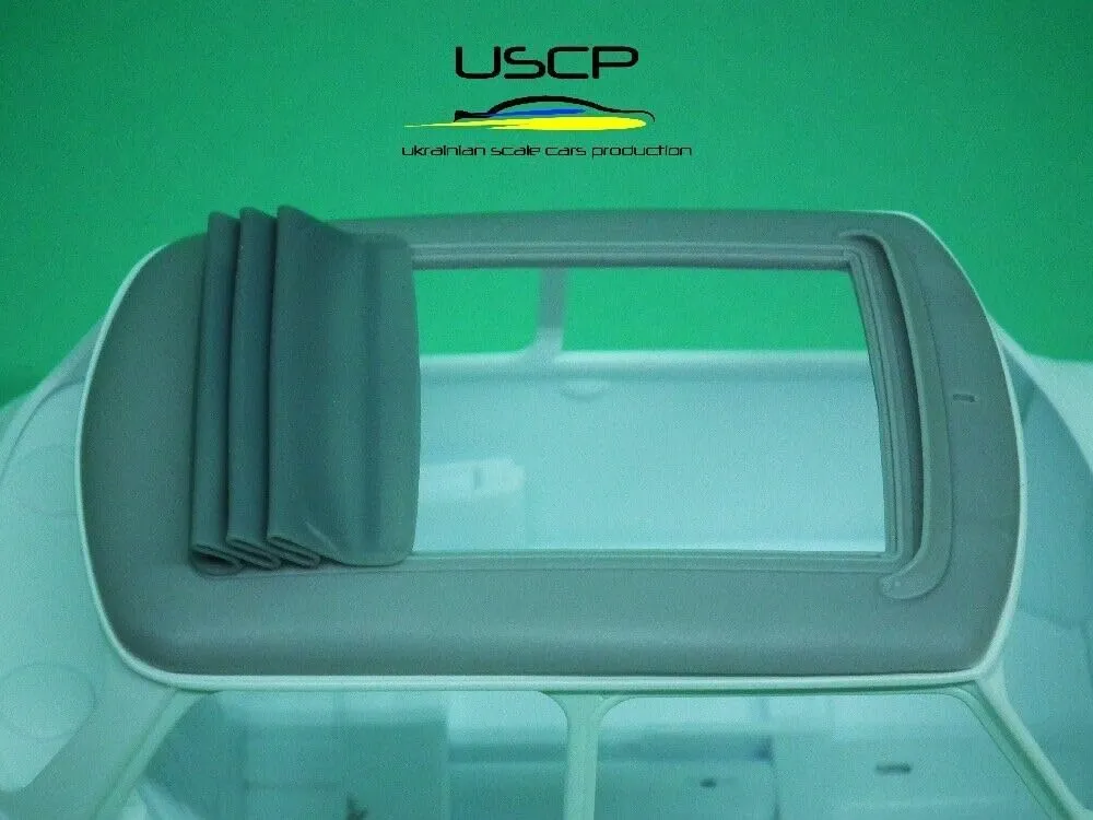 24T053 1/24 Suitable for Model kit of car Mini Ragtop Sunroof Resin kit Upgrade Accessories, Grey