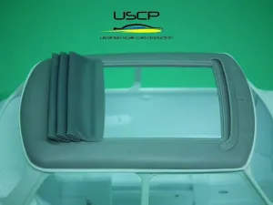 24T053 1/24 Suitable for Model kit of car Mini Ragtop Sunroof Resin kit Upgrade Accessories, Grey