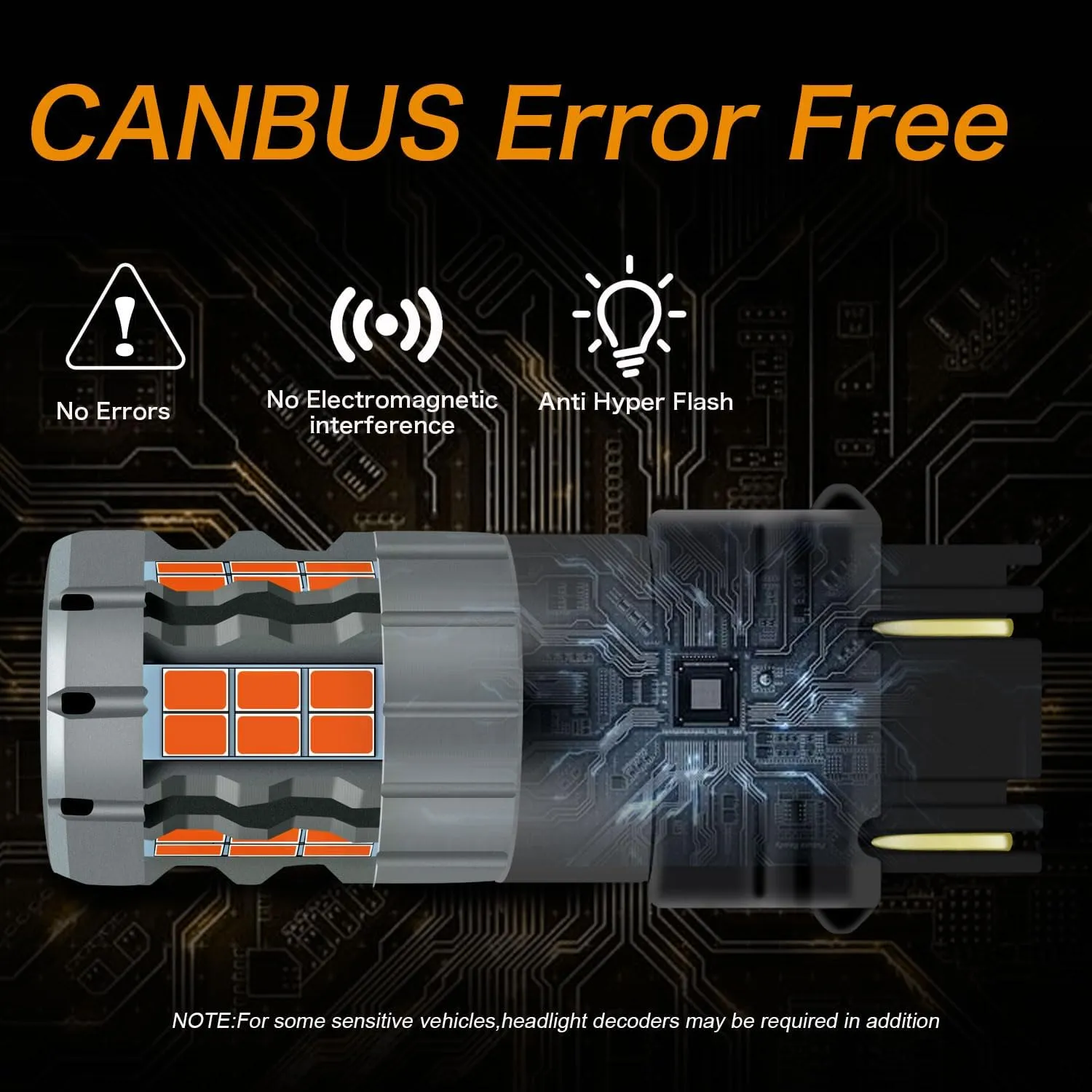 2Pcs 3157 T25 P27/7W LED Bulb Red, 4157 3057 3157A 3457 4057 CANBUS Error Free Anti Hyper Flash Brake light Replacement Bulb Super Bright 30-SMD 25W 4000LM