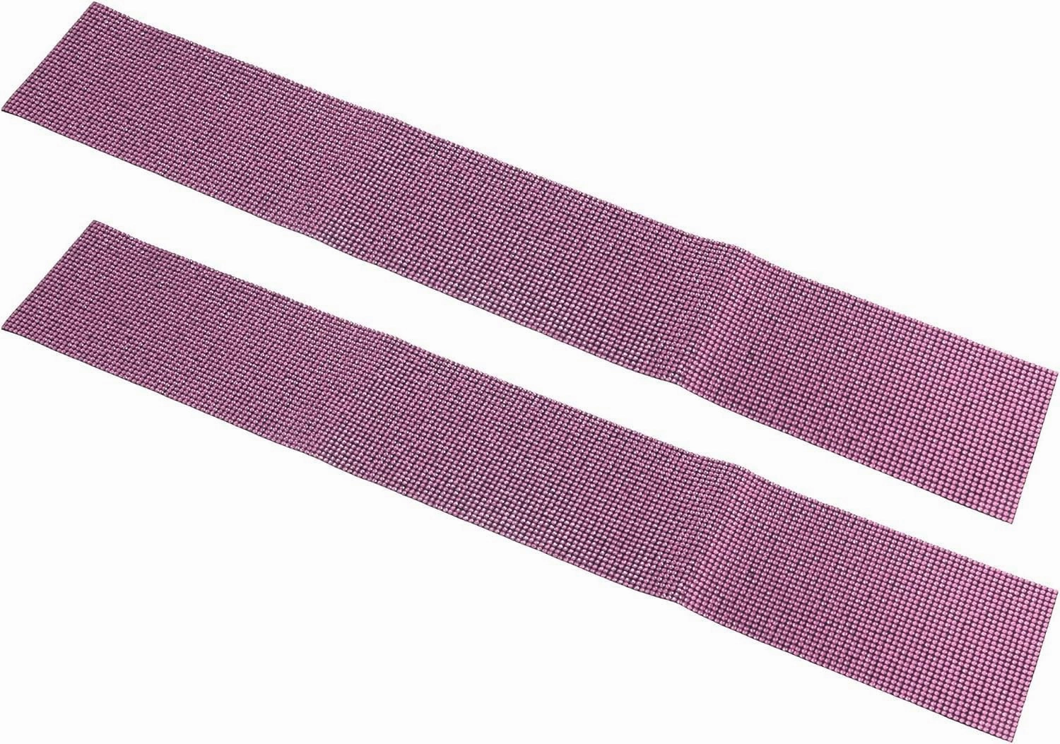 2pcs Car Door Edge Step Dust Shield Cover.45x7cm Car SUV GM Door Sill Protector Edge Trunk Bumper Anti Scratch Scuff Guard Sticker Faux Diamond DIY Cover Strip Cars Carbon Fiber Pink