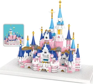 3008 Pcs Castle Mini Building Blocks Set for Adults - Micro Toy Building Bricks Model Kit - Educational Architecture Model Gift for Teens and Adults Age 14 