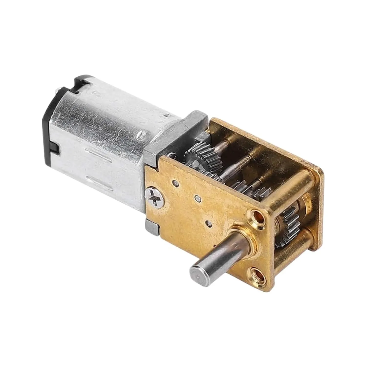 3V 6V Mini Gear Motor Micro 16/30/35/70 RPM Worm Gear Reducer Brush Motors Electronic Devices 1218GE‑N20 Electric Motor(3V 16RPM)