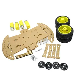 4WD Smart Robot Car Chassis Kits for arduino with Speed Encoder New