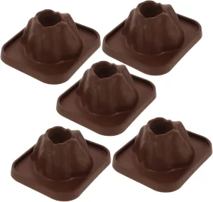 5Pcs Volcano Eruption Model Kit for Scientific Experiments DIY Educational for Home Classroom Spill Design for Safe Demonstrations for Geography