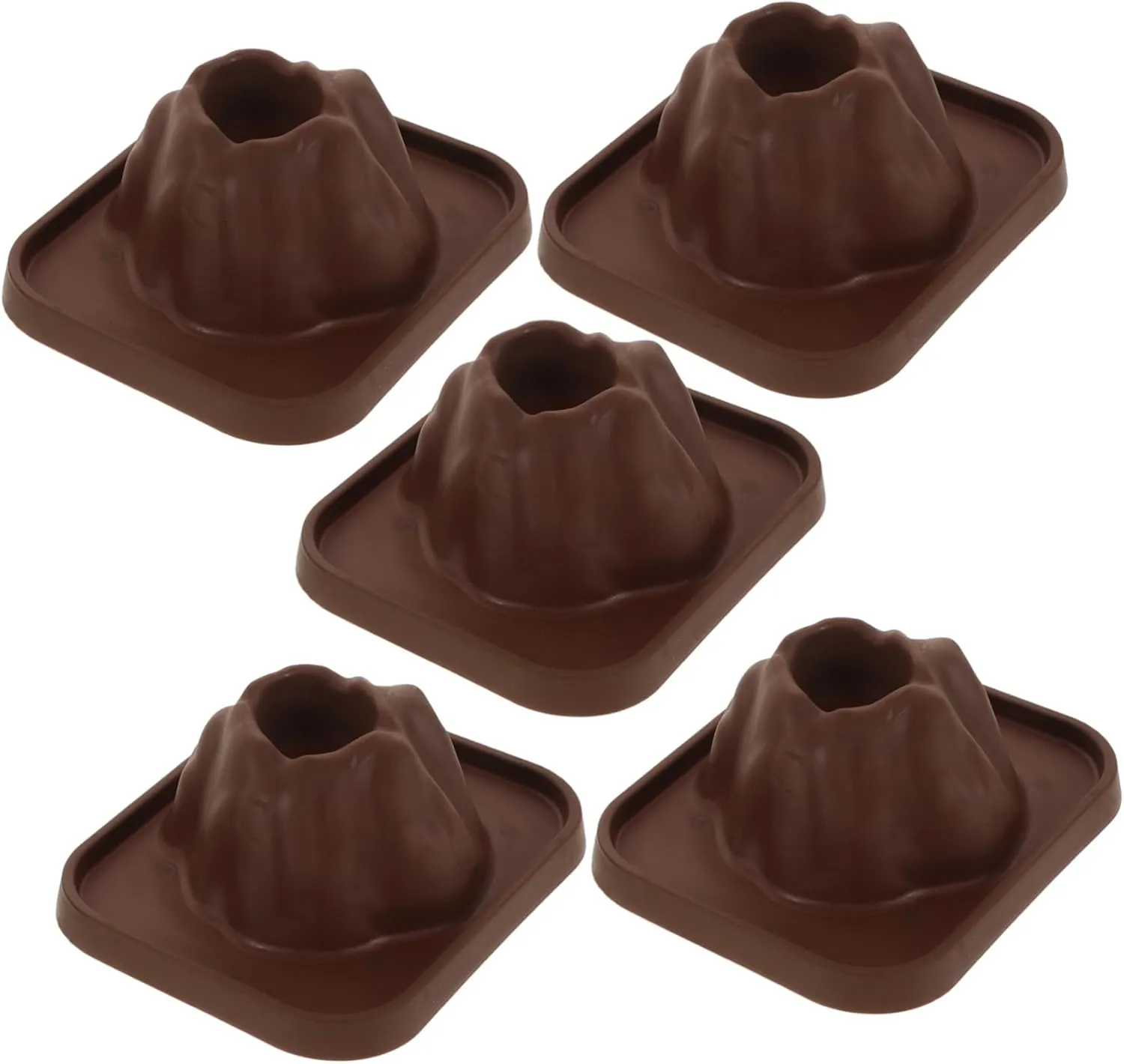 5Pcs Volcano Eruption Model Kit for Scientific Experiments DIY Educational for Home Classroom Spill Design for Safe Demonstrations for Geography