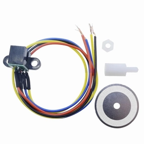 5V Photoelectric Speed Sensor Encoder Code Disc Disk Wheel for Freescale Smart Car Cutting Quadrature Signal Output New 2025 High Reliable Electronic Component, Precision, Stable Performance