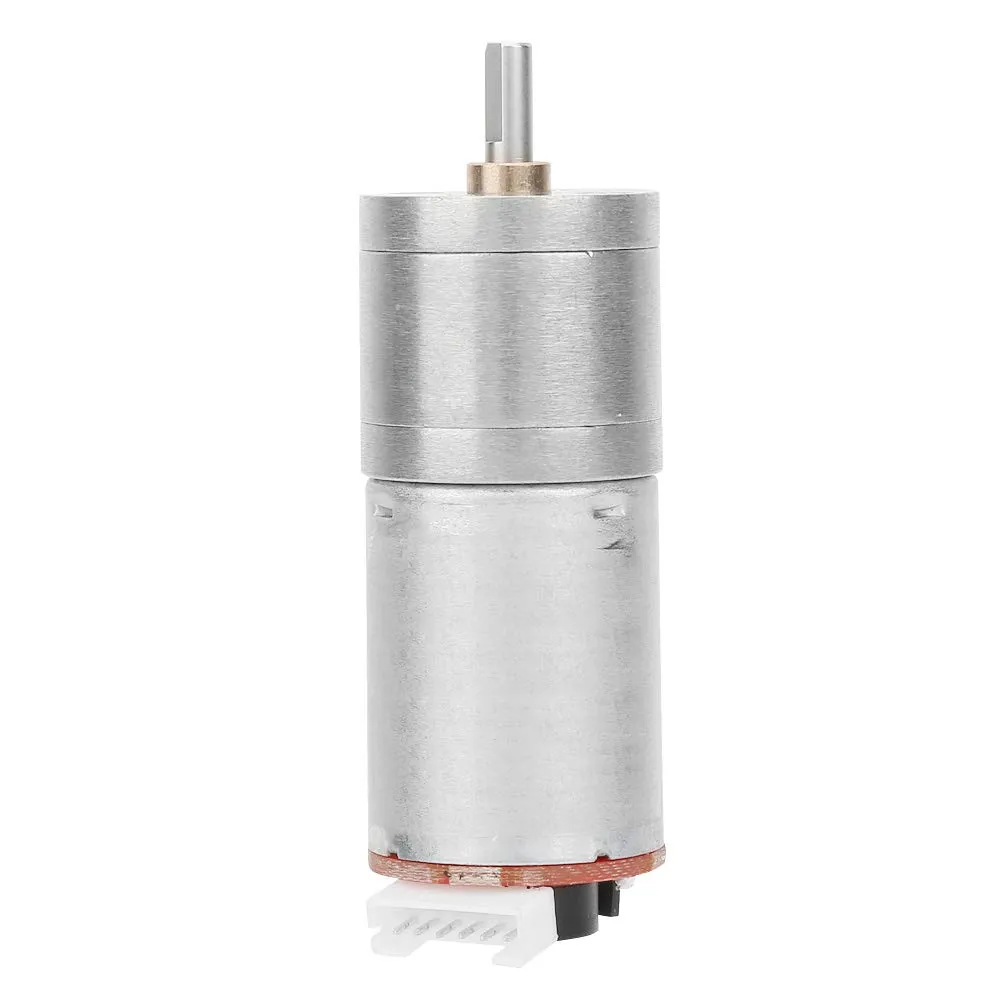 6 V High Torque DC Gear Engine with Full Metal Equipment for the DIY Motor Toy Automobile RC RC, Ideal for a Smart Toy Car, Balance Car (Speed ​​15)