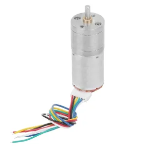 6 V High Torque DC Gear Engine with Full Metal Equipment for the DIY Motor Toy Automobile RC RC, Ideal for a Smart Toy Car, Balance Car (Speed ​​15)
