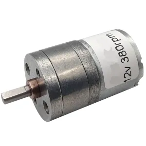 6V DC Geared Motor 12V Low Speed 16RPM To High Speed 1800RPM Reversible Electric Mini Geared DC Motor For Toy Car Smart Device(6v 50rpm 0.48kg.cm)