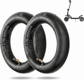 85/65-6.5 Tire, 10 Inch Thick Inner Tube Tire for Kugoo G-Booster G2 Pro for Ninebot Mini Pro Smart Self-Balancing Electric Scooter Front/Rear Wheel Replacement Part (2 Inner Tube)