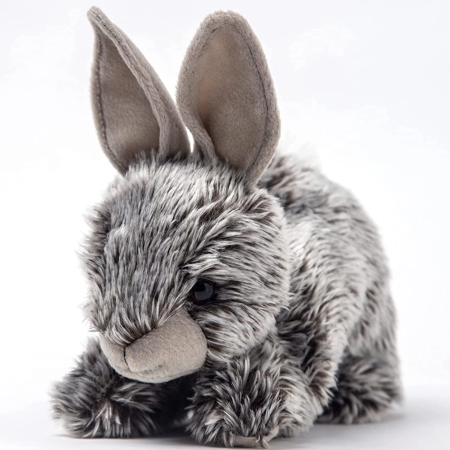 9.5" Gray Rabbit Plush Toy, Stuffed Animal Plush Bunny for Kids and Adults, Ages 3 and Up