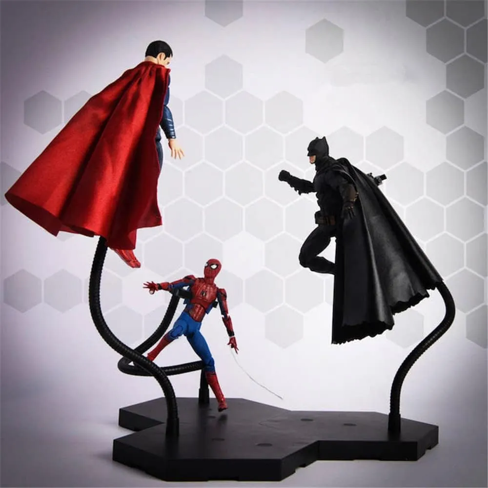 Action Figure Stand,Universal Bracket Snake Bone Bracket Posable Stand for 1/12 1/6 1/9 Male/Female Soldier Action Figure (Universal Stand for 1/12 1/6 1/9 Figure)
