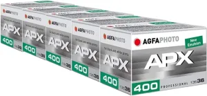 AgfaPhoto APX 400 135-36 Negative Fim S/W Pack of 5