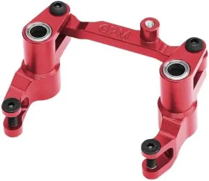 Aluminum 7075 Alloy Front Bellcrank Steering Assembly for Traxxas 1:16 Mini Maxx 4WD 107154-1 / Mini XRT VXL-3S 108076-1 Monster Truck Upgrades - Red