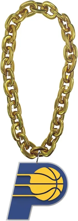 aminco Indiana Pacers Fan Chain, Gold