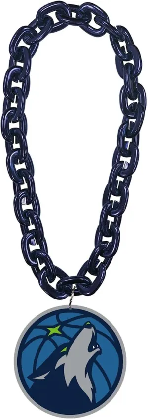 aminco Minnesota Timberwolves Fan Chain, Navy