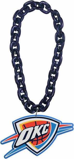 aminco Oklahoma City OKC Thunder Fan Chain, Navy