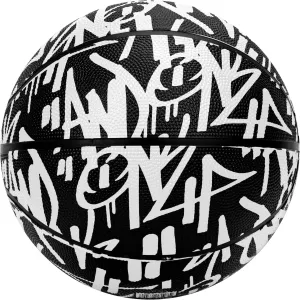 AND1 Street Ink Rubber Basketball: Official Regulation Size 7 (29.5 inches) Rubber Basketball - Deep Channel Construction Streetball, Made for Indoor Outdoor