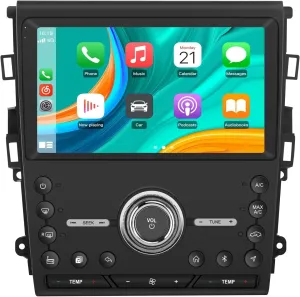 Android 13 [4G 64G] Car Stereo Radio Compatible for Ford Fusion Mondeo 2013-2019,Wireless CarPlay Android Auto Head Unit Built-in DSP Bluetooth WiFi SWC MirrorLink