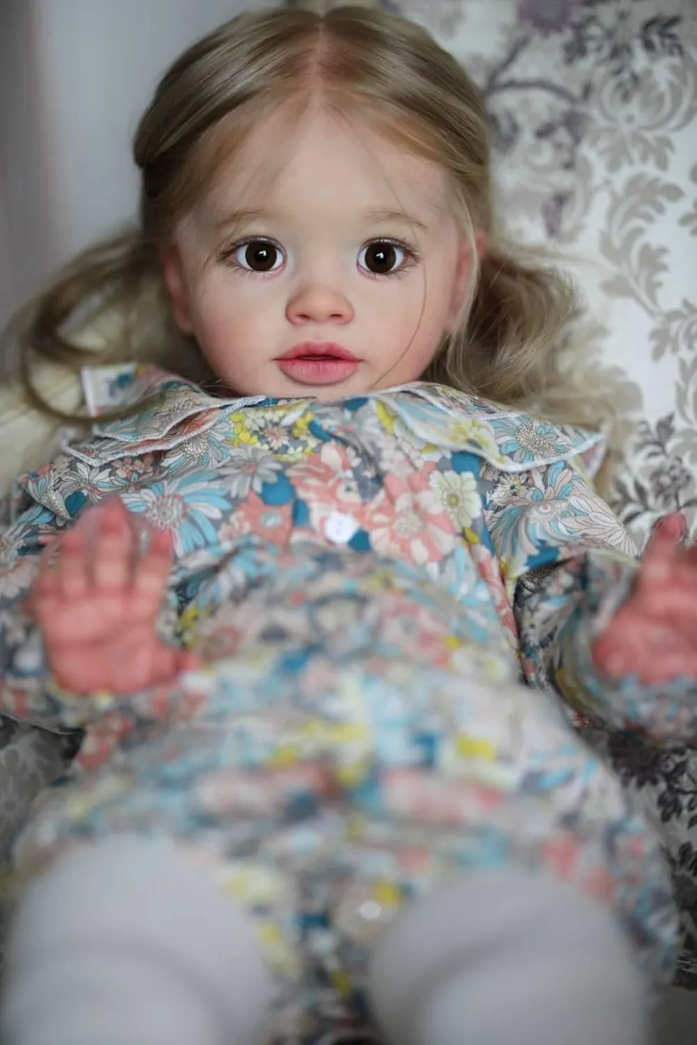 Angelbaby Real Life Reborn Baby Doll Todder Girl 26 Inch Big Cute Realistic Newborn Baby Weighted Soft Silicone Alive Doll Bebe Reborn Handmade Child Toys