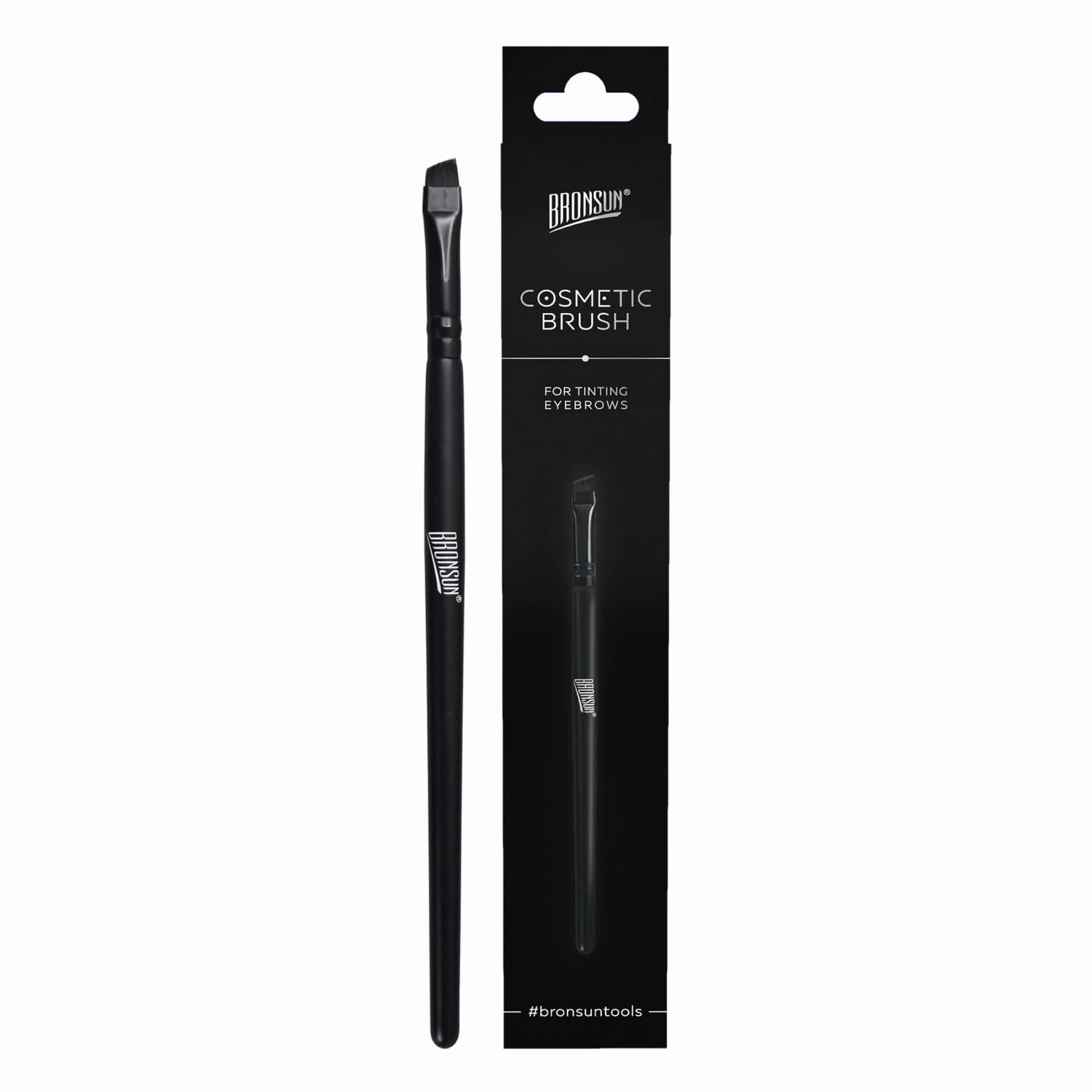 Angled Cosmetic Brush Mini BRONSUN, 1 pc.